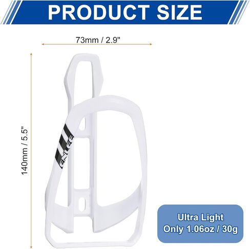 Harfington Bicycle Mater Bottle حامل خفيفة الوزن زجاجة زجاجة دراجة شاملة لركوب الدراجات مع رافعة الإطارات لطريق MTB Mountain in Kuwait