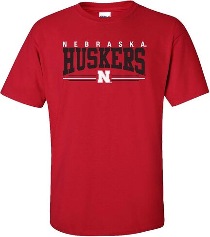 CornBorn Nebraska Huskers T-Shirt - Nebraska Cornhuskers Shirt - Stripe N Husker Shirt in Saudi Arabia