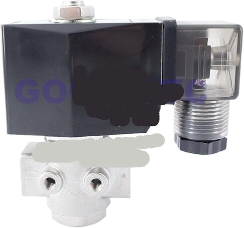 50BAR 90BAR 2 Way SS304 صمام الملف اللولبي ذو الضغط العالي المفتوح عادة 1/4 "380V 220V GSPG-01K GSPG-M02K NO (AC24V_50BAR) in Saudi Arabia