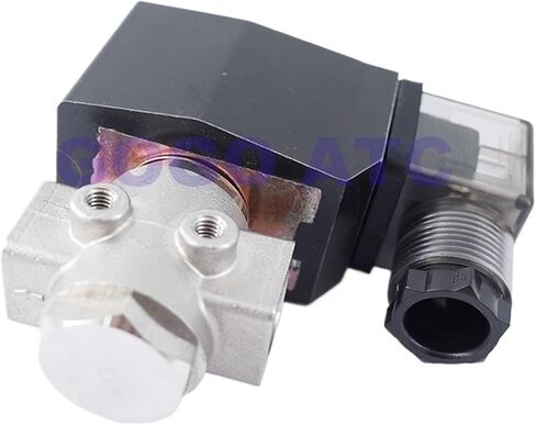 50BAR 90BAR 2 Way SS304 صمام الملف اللولبي ذو الضغط العالي المفتوح عادة 1/4 "380V 220V GSPG-01K GSPG-M02K NO (AC24V_50BAR) in Saudi Arabia