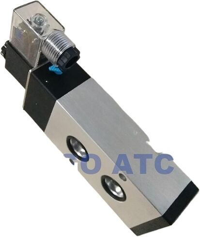 For Angle seat Plate solenoid valve air 4M410-15 Port 1/2" BSP 24V DC 5 way Pneumatic actuators electric control valve(380V) in Saudi Arabia