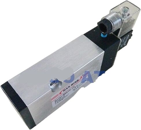 For Angle seat Plate solenoid valve air 4M410-15 Port 1/2" BSP 24V DC 5 way Pneumatic actuators electric control valve(380V) in Saudi Arabia