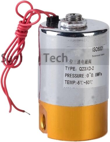 Q22XD / Q23XD Brass Valve G1/4 G1/8 2/2 3/2 Way Direct Acting Solenoid Valve two way valve DC24V 12V AC220V 110V(Q22XD 08 G1-4 2-2Way,AC110V_CR704) in Saudi Arabia