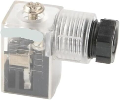 1PC Plug Solenoid Valve Coil Connector DIN43650 A/B/C For Valve Solenoid Coil DC12V DC24V AC110V AC220V(DIN43650A,AC 220V) in Saudi Arabia