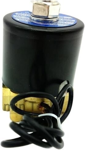 2W 025 1/8 1/4 3/8 1/2 3/4 Two Way Solenoid Brass Valve Normally Closed for Water Oil Air Diesel-Gas Fuels(2W500 50 G2,AC110V_CLOSED) in Saudi Arabia