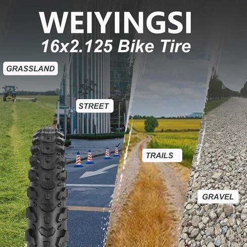 16x2.125/57-305 إطار دراجة الأطفال ، إطارات الدراجة القابلة للطي 16 بوصة قابلة للطي. in Saudi Arabia