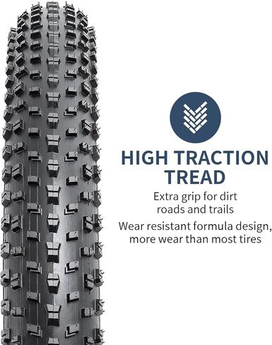 YUNSCM 2-PCS 27.5" Mountain Bike Tires 27.5x3.0/76-584 Compatible with Bike 27.5x2.80 27.5 x 3.0 27.5x3 Bicycle Tires (Y-1004) in Saudi Arabia