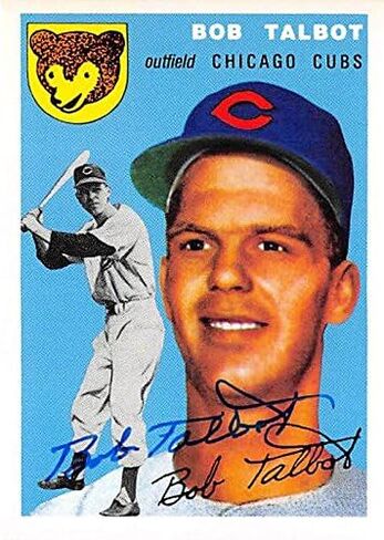 Autograph Warehouse 409813 Bob Talbot Autographed Baseball Card - Chicago Cubs 67 1994 Topps Archives 1954 No.229 in Saudi Arabia