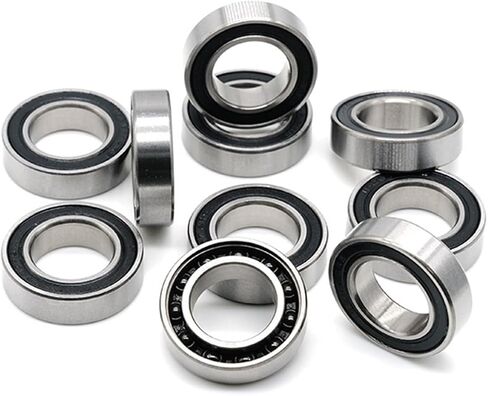 15267-2RS CB Ball Bearing 15x26x7 Mm Steel Hybrid Ceramic Rubber Sealed 15267RS CB Bicycle Bearings Smoothly for Rear Hub 2Pcs(17287 RS CB) in Saudi Arabia