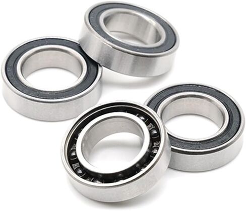 15267-2RS CB Ball Bearing 15x26x7 Mm Steel Hybrid Ceramic Rubber Sealed 15267RS CB Bicycle Bearings Smoothly for Rear Hub 2Pcs(17287 RS CB) in Saudi Arabia