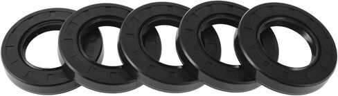 5 Pcs Rotary Shaft Seal High Pressure Oil Seal 35x60x10mm Black Nitrile 70 Durometer Rubber in Saudi Arabia