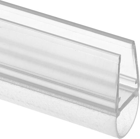 Prime-Line M 6322 1/4 in. Glass Shower Door Bulb Vertical Side Seal, Clear, 78 in., Fits Frameless Door (Single Pack) in Saudi Arabia