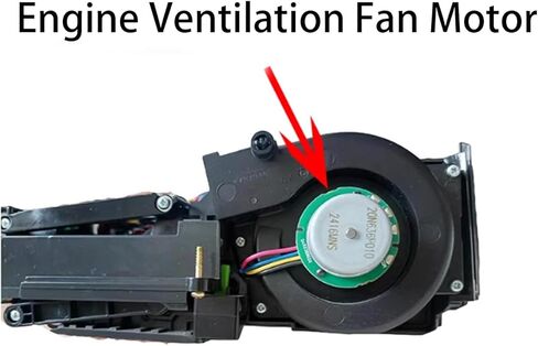 محرك مروحة التهوية المحرك المكنسة الكهربائية متوافق مع Irobot Roomba E5 E6 I3 I3+ I4 I4+ I6 I7 J7 I8 Faner Engine Engine Motor ، Robot Vacuum Part Part in Kuwait