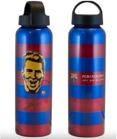 زجاجات المياه. ليو ميسي زجاجة مياه برشلونة في الألومنيوم. ألومنيوم ماء زجاجة الرياضة 20 أوقية. يغطي مزدوج التسامي. زجاجات المياه مستقيمة. زجاجة ماء تسامي محمول. in Kuwait