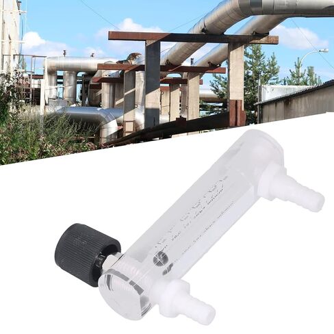 Gas Flow Meter, 10 to 1000ml min Gas Flow Meter Tester Air Adjustable Panel Measure Control Flowmeter Science Lab, Flowmeters in Saudi Arabia