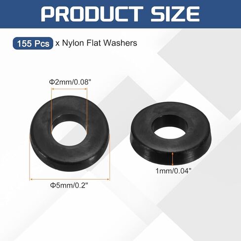 Uxcell 25pcs M6 نايلون غسالات مسطحة غسالة عادية 6 مم معرف 20 مم OD 2mm غسالات بلاستيكية سميكة للمسامير البراغي الصنبورات الصنبور إصلاح غسالات السباكة ، أبيض in Saudi Arabia