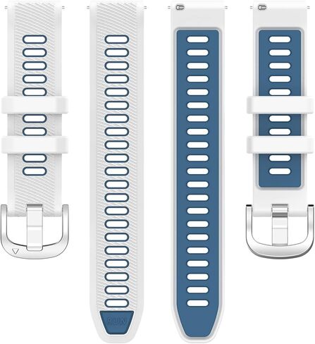 حزام رياضي بديل لـ Garmin Forerunner 265S/ 255S/ 255S Music/ Venu 3S/ Venu 2S Watch Bands for Women & Men 18mm -Silicon Wristbands Quick Equiplies Fand Band Associory in Kuwait