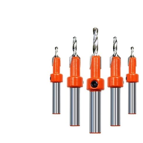 HSS Woodworking Countersink Router Drill Bit Set Screw Cutter Timber Tools Alloy Extractor Salad Bits 8mm 10mm Shank(4.0x10mm(1PC)) in Saudi Arabia