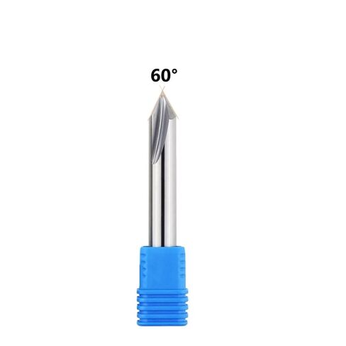 التنغستن الصلبة carbide carbide bit bit chamfer الطحن للنحاس الألومنيوم 60 90 120 درجة 1pcs (5 مم (120 درجة)) in Saudi Arabia