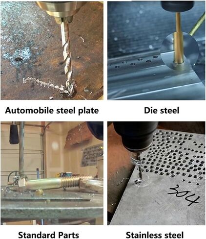 1pcs 5mm-14mmx500mm Oal Hssco Cobalt M35 Long Twist Drill Bits for Stains Steel Steel Steel Steel (5mm 1pc) in Saudi Arabia