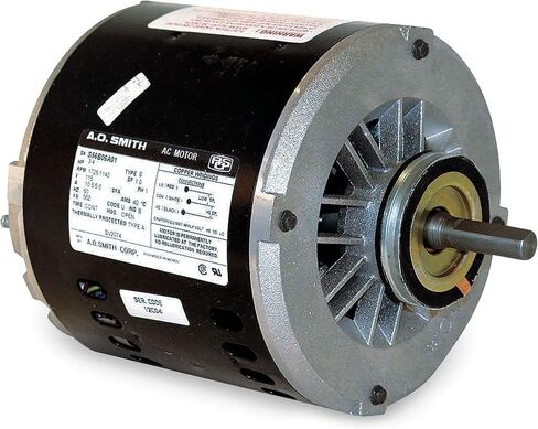 Century SVB2054 1/2-1/6 HP, 1725/1140 RPM, 56Z Frame, CCWLE Rotation, 1/2-Inch by 1-5/8-Inch Flat Shaft Evaporative Cooler Motor in Saudi Arabia