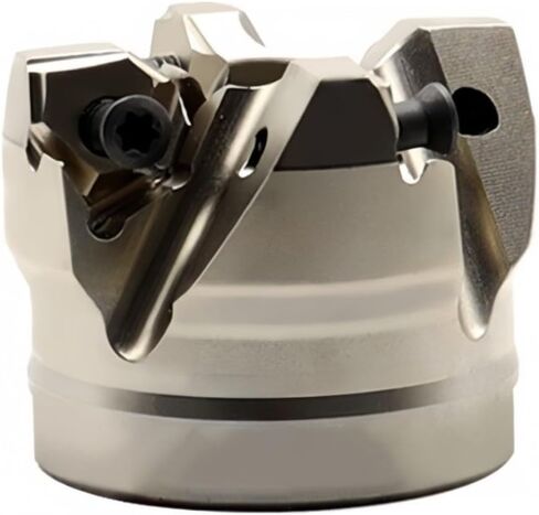 Face Mill 0.87" x 2" x 1-1/2" Fast Feed Milling Cutter 90° Surface Milling Cutter 4 Flutes for Heavy Cutting in Saudi Arabia
