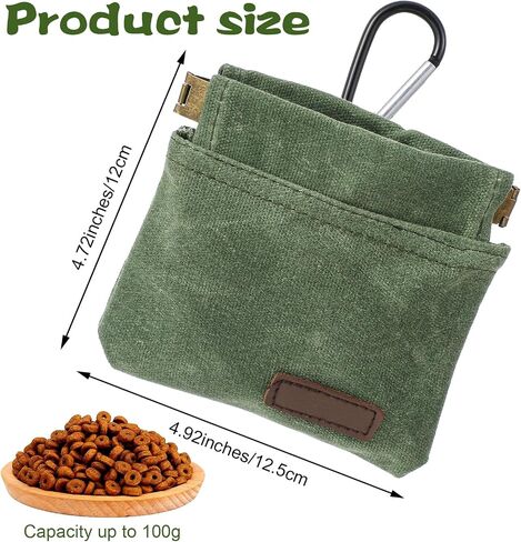 Puppy Training Treat Pouch Dog Treat Pouch Treat Pouches for Pet Training Black Pocket Sized Pet Training Pouch Portable Puppy Dog Training Treat Bag Self Closing Pet Feed Reward (Black) in Saudi Arabia