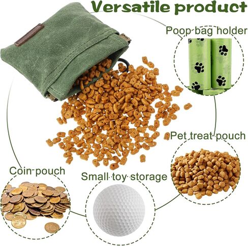 Puppy Training Treat Pouch Dog Treat Pouch Treat Pouches for Pet Training Black Pocket Sized Pet Training Pouch Portable Puppy Dog Training Treat Bag Self Closing Pet Feed Reward (Black) in Saudi Arabia
