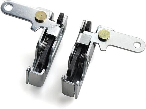 XK712 Rotary Door Draw Latch Press Mechanical Lock Concealed Single Point Lock Vertical Catch Lock R4-10 Toggle Latch 1Pcs(XK712-1Y-right Side) in Kuwait