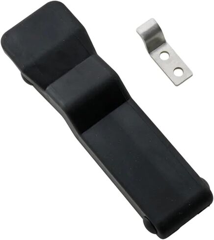 Distribution Box Cabinet Door Buckle Black Rubber Small Handle Wooden Box Concealed Concealed Fixed Buckle 1Pcs(DK609) in Saudi Arabia