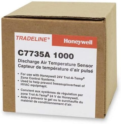 Honeywell C7735A1000/U Zone Max Sensor ، 0 درجة - 200 درجة فهرنهايت نطاق درجة الحرارة ، رمادي in Saudi Arabia