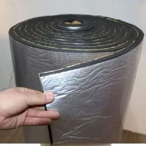 20 Ft Silver Self-Adhesive Reflective Foam Heat Wrap Shield Barrier Tape 6" in Saudi Arabia