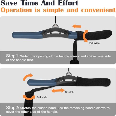 Universal Rower Handle Cover for Indoor Rowing Machines - Socks Over Handle Protect Hands and Absorbs Sweat - Compatible with Concept 2, Hydrow, Nordictrac, Sunny, Indoor Rowers (and MORE) in Saudi Arabia