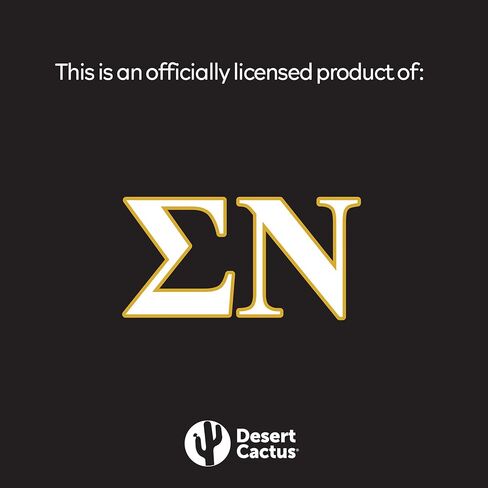 Desert Cactus Sigma Nu Fraternity Flag - Lanner اليونانية ، 3 × 5 أقدام كبيرة - للديكور والأحداث وعرض Sig Nu Pride (رسالة) in Saudi Arabia