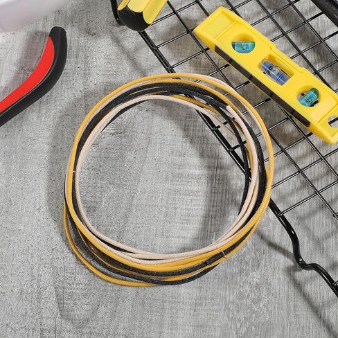 Cloth-Covered Braided Guitars Wires, Electric Vintage-Style Pushback Guitar Wire, Pushback Wire for Electric Guitar Upgrades Kits, 3.3-white/3.3-black/3.3-yellow in Saudi Arabia
