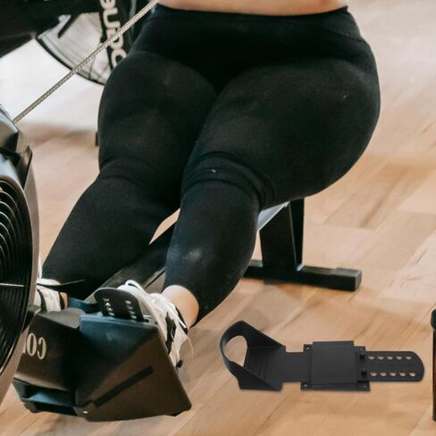 1PAIR DELWING MACHENT DEDALS FOOT DEDALS NONSLIP Fitness Equipment for Workout Gym Sports ، أجزاء آلة التجديف ، ملحقات التمرين المنزلي in Kuwait