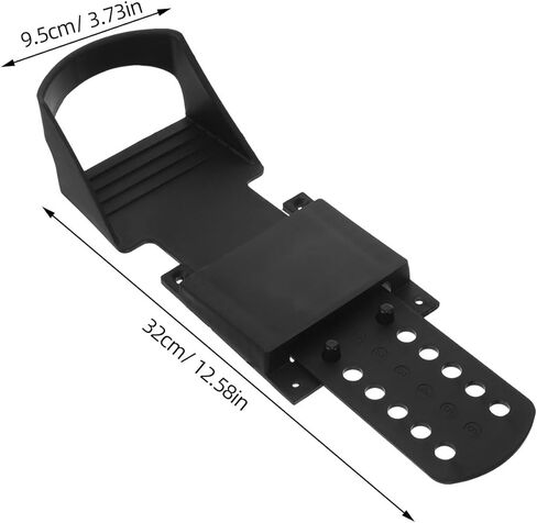 1PAIR DELWING MACHENT DEDALS FOOT DEDALS NONSLIP Fitness Equipment for Workout Gym Sports ، أجزاء آلة التجديف ، ملحقات التمرين المنزلي in Kuwait