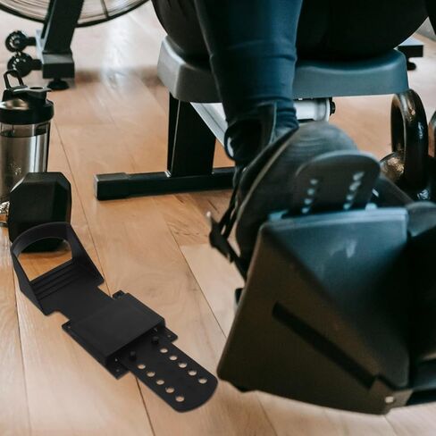 1PAIR DELWING MACHENT DEDALS FOOT DEDALS NONSLIP Fitness Equipment for Workout Gym Sports ، أجزاء آلة التجديف ، ملحقات التمرين المنزلي in Kuwait