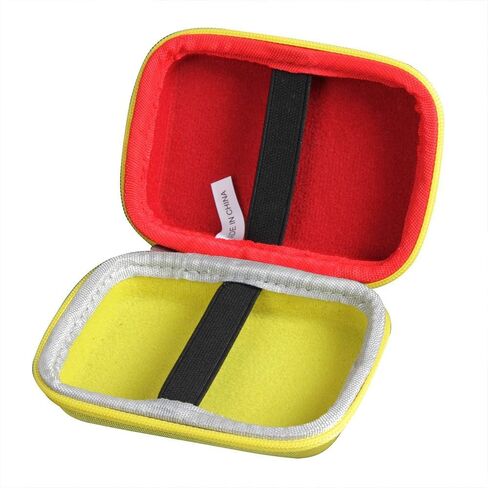 Anleo Hard Travel Case for Mattel UNO Classic Card Game(Only Case) (Yellow+Red) in Saudi Arabia