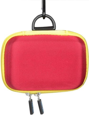 Anleo Hard Travel Case for Mattel UNO Classic Card Game(Only Case) (Yellow+Red) in Saudi Arabia