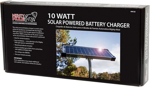 طقم الألواح الشمسية 10 واط (FM123) لفتحات البوابة التلقائية العظيمة ، الخلية السوداء in Kuwait