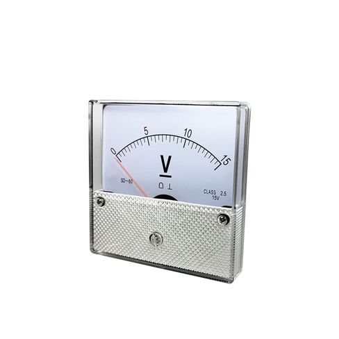 SD80 DC Voltmeter Bidirectional ± Dc10v 15v 20v 30v 50v Positive and Negative Pointer Dh80 Sf80 1Pcs(DC -150V to 150V) in Saudi Arabia