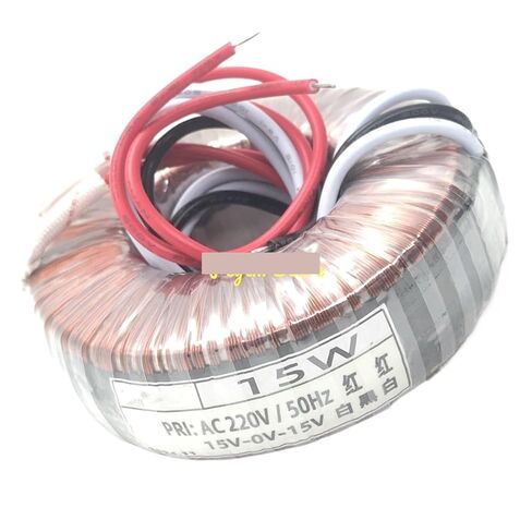 1PCS 15W 15VA إدخال 220 فولت الإخراج 15V-0-15V جاف معدات الصوت المعزولة معدات محول حلقة in Kuwait