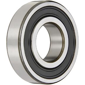 SKF 6309-2RS1 Radial Bearing, Single Row, Deep Groove Design, ABEC 1 Precision, Double Sealed, Contact, Normal Clearance, Steel Cage, Metric, 45mm Bore, 100mm OD, 25mm Width in Saudi Arabia