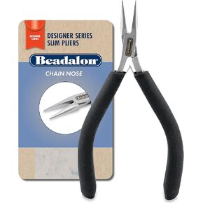 Beadalon 201A-014 Slim Round Nose Pliers for Jewelry Making, 5.75" in Kuwait