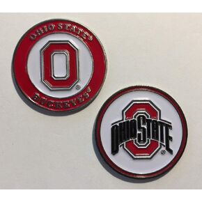New Ohio State Buckeyes Double Sided Golf Ball Marker in Saudi Arabia