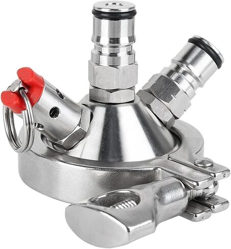 Home Brewing Sankey Ball Lock Kit Tri-clamp Kit ، 2 '' 'Tri-ch-clamp connector commercial beer pere edapter tapping head dispenser wine accessories in Kuwait