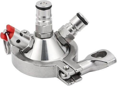 Home Brewing Sankey Ball Lock Kit Tri-clamp Kit ، 2 '' 'Tri-ch-clamp connector commercial beer pere edapter tapping head dispenser wine accessories in Kuwait