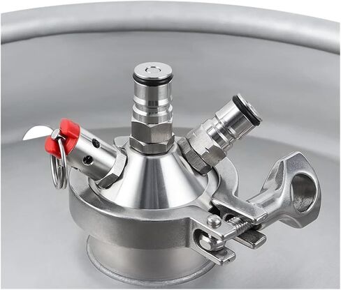Home Brewing Sankey Ball Lock Kit Tri-clamp Kit ، 2 '' 'Tri-ch-clamp connector commercial beer pere edapter tapping head dispenser wine accessories in Kuwait