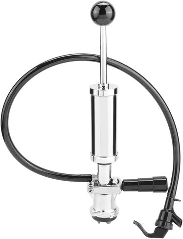 4 in Draft Beer Picnic Tap Beer Keg Tap Pump, Tap Party Pump Keg Tap Pump Beer Keg Tap Pump Party Pump Heavy Duty Beer Keg Tap Pump (S-Shaped) (D) in Saudi Arabia